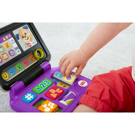 Fisher-Price - Laugh & Learn Click & Learn Laptop - Purple