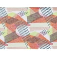 thumbnail image 2 of Zelouf Bristol Knit Print  , Sewing, DIY, Crafts Fabric by the Yard, 128 Wht/choc, 3 Yard, 2 of 2