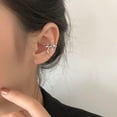 thumbnail image 4 of Ear Cuffs Non Piercing Ear Cuff Earrings for Women Trendy Stuff Ear Cuffs Earrings Cartilage Earring Jewelry Couple Gifts Boho Summer Beach Essentials, 4 of 15