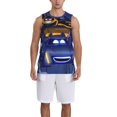 Batwheels Basketball Jersey, Men'S Mesh Athletic Reversible Sports