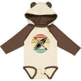 thumbnail image 3 of Inktastic Kayaking Retro Kayak Boating Boys or Girls Long Sleeve Baby Bodysuit, 3 of 5