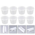 thumbnail image 3 of 100PCS Disposable Plastic Portion Cups Clear Portion Container with Lids, 3 of 6