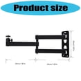 thumbnail image 3 of Adjustable Projector Wall Mount with 1/4" Screw & Head for Home Theater, 3 of 8