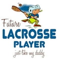 thumbnail image 2 of CafePress - Future Lacrosse Player Like Daddy Infant Bodysuit - Baby Light Bodysuit, Size Newborn - 24 Months, 2 of 4