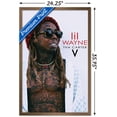 thumbnail image 3 of Lil Wayne - Carter V Wall Poster, 22.375" x 34", Framed, 3 of 3