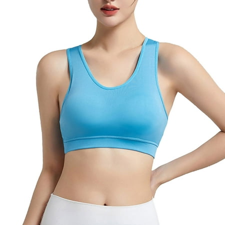 

Akiihool Womens Plus Size Women s Bras One Smooth U Underwire Bra Full Coverage Bra Smoothing T Shirt Bra Max Support Underwire with Bounce Control (Blue M)
