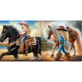 thumbnail image 1 of Kit Con Forma Especial Parcial 5D DIY Niña 30x30cm, 1 of 7