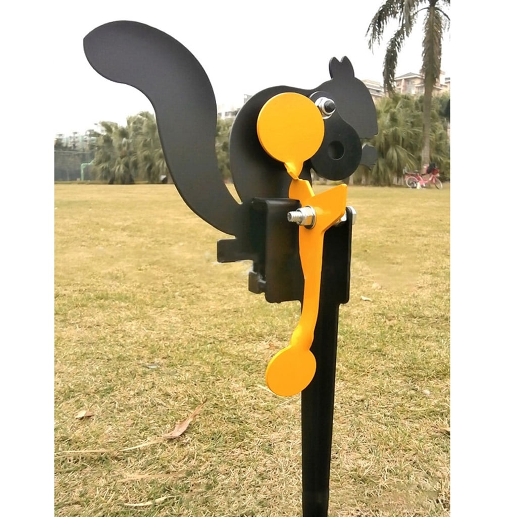 ZPAQI Metal Resetting Targets Lawn Stake Air Rifles Practice Targets Adjustable