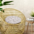 thumbnail image 1 of Outdoor Rocking Chair Seat Cushion, Hammock Chair Seat Cushion, 24 Inch X 24 Inch Seat Cushion, Hanging Basket Chair , Thicken, Comfortable Light Gray, 1 of 7