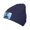Navy Blue, variant on Git -R- Done Unisex Knitted Hats Fashionable Autumn And Winter Warm Beanie Knitted Hip-Hop Hat