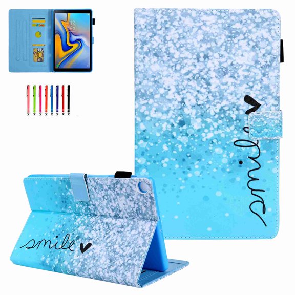 Galaxy Tab S5e 10.5 SM-T720 Case, Dteck Slim PU Leather Folio Stand Case with Auto Wake/Sleep, Card Holder Smart Cover for Samsung Galaxy Tab S5e 10.5 inch 2019 (T720/T725), Beautiful bubbles
