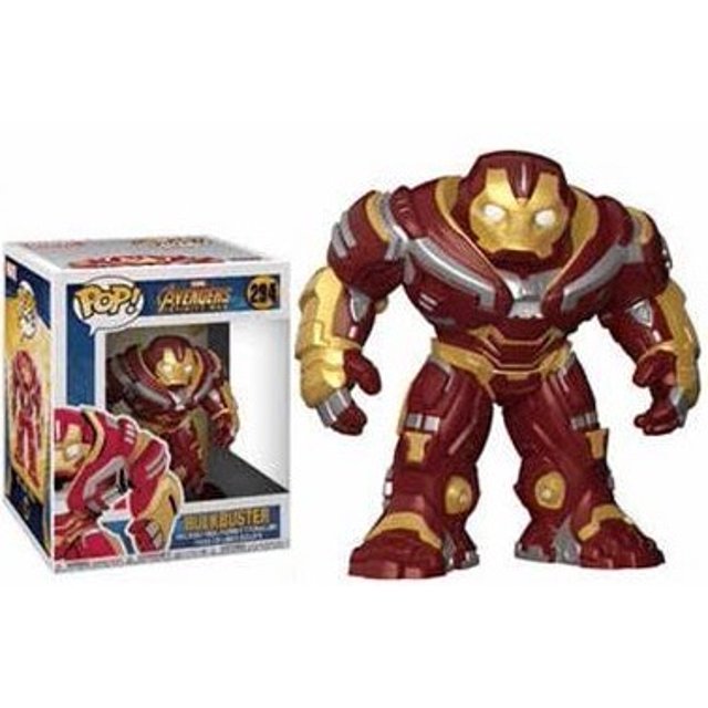 FUNKO Marvel Avengers Endgame Hulkbuster Hulk Iron Man Capitán América Thanos Iron Spider PVC figura de acción modelo de juguete de colección