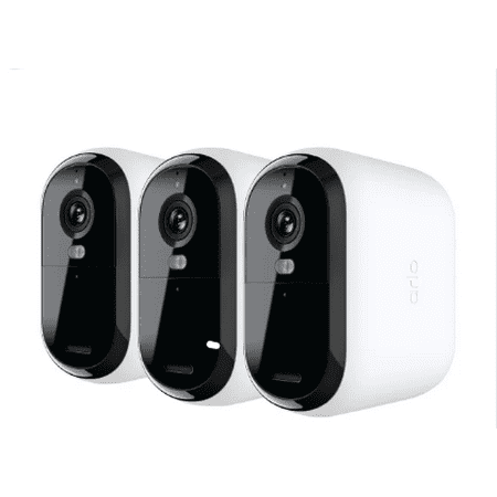 Arlo Essential XL Outdoor HD Camera (2nd Generation) 3-pack with 4 Months Arlo Secure Subscription