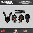 thumbnail image 3 of Kalair GFX Graphics Kit for Ktm 250XCF-W, 350XCF-W and 500XCF-W (2012-2013) Rugged Series, 3 of 5