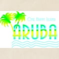 thumbnail image 2 of CafePress - Aruba Palm Trees Tote Bag - Unisex Canvas Tote Bag, Beige, 1-Piece, 2 of 6