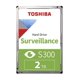 thumbnail image 1 of Disco Duro Interno SATA Toshiba 2TB S300 de vigilancia 3.5' HDWT720UZSVA, 1 of 2