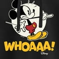 thumbnail image 3 of Disney - Mickey Mouse - WHOAAA! - Juniors Cropped Pullover Hoodie, 3 of 5