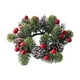 thumbnail image 1 of Coronas de anillos para velas,Corona,velas,anillos,flores artificiales,vegetación, 1 of 8