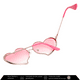 thumbnail image 2 of Lentes De Sol Xolek 132 Corazon Metalico Uv400 Moda, 2 of 6