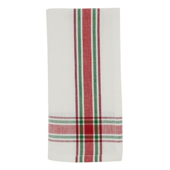 Saro Lifestyle Plaid Design Table Napkin (Set of 4)