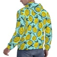 thumbnail image 6 of Lsque Lemon1 Pattern Casual Men's Hoodie,Hooded Sweatshirt with Kangaroo Pocket,Pullover Hoodie-3X-Large, 6 of 7