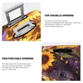 thumbnail image 3 of Gukieu Sunshine Cute Cat Sunflower Print Suitcase Protective Cover, Elastic Zipper Buckle Suitcase Protective Cover, Suitable for Travel, Business Trip-Small, 3 of 7