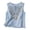 Blue, variant on Women's Linen Sleeveless Tank Tops 2026 Summer Casual Boho Embroidered Loose Lightweight Blouses by Yigetop White L