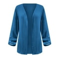 thumbnail image 4 of hotojiny Women Casual Lace Cardigan Lightweight Long Sleeve Jacket Open Front Tops Fall Cardigans Comfortable Outwear, 4 of 5