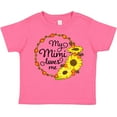 thumbnail image 3 of Inktastic My Mimi Loves Me with Sunflower Wreath Boys or Girls Toddler T-Shirt, 3 of 5