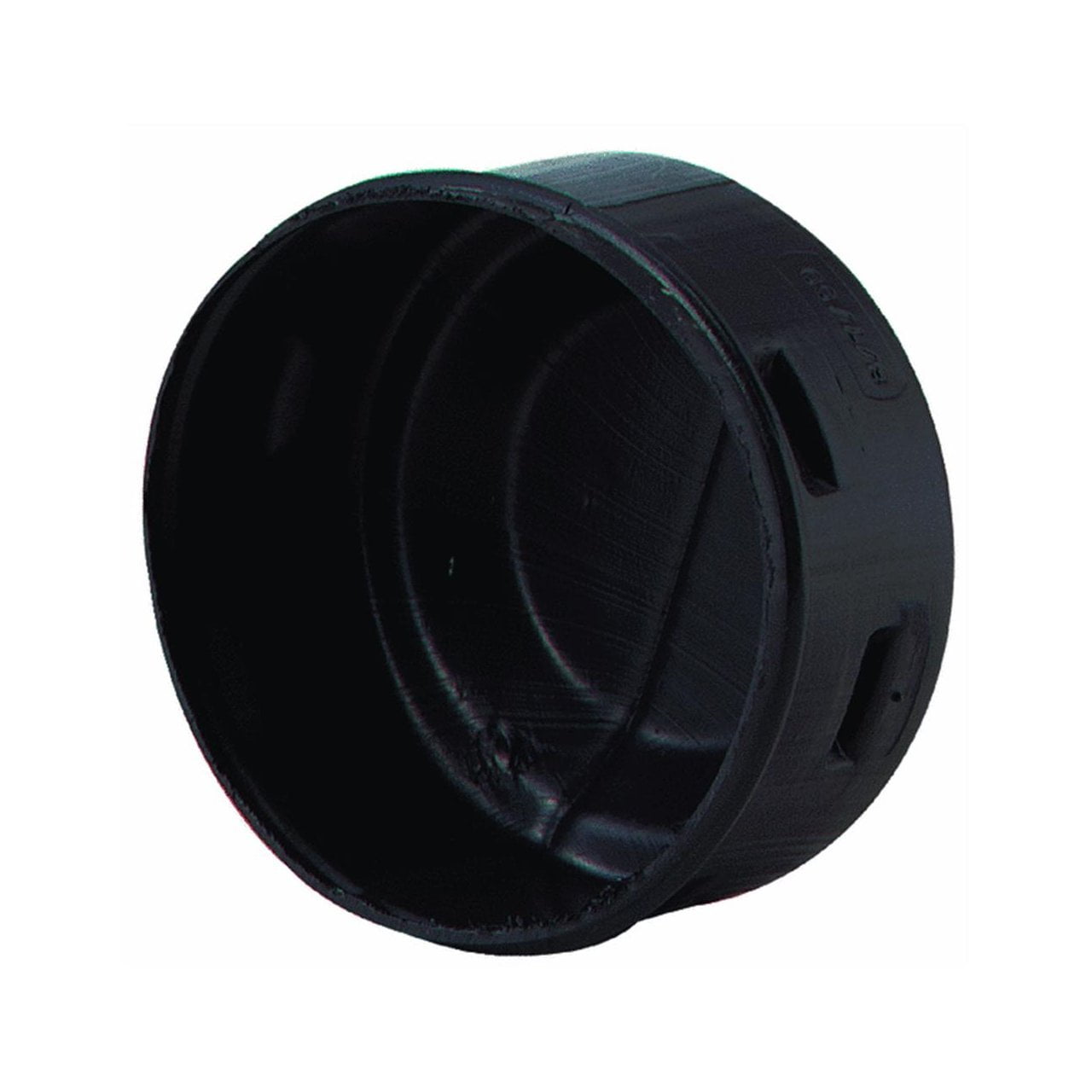 Supply Giant 6 Inch Flexible PVC Pipe End Caps With Stainless Clamps - Pack Of 10 For Drain, Waste & Vent Lines