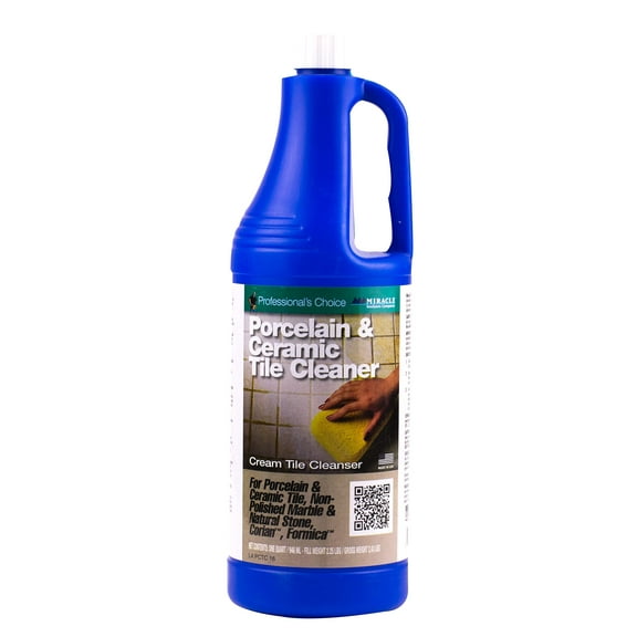 Miracle Sealants PCTCQT6 Porcelain & Ceramic Tile Cleaner, Quart