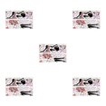 thumbnail image 1 of kurtrusly Easy To Apply And Remove Wall Stickers For All Surfaces Butterfly Girl Wall Stickers Creative As Shown 5Set, 1 of 6