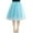 Blue, variant on MIXUE Skirts For Women Summer Solid Color Mesh High Waist Layered Party Casual Beach Skirt Outwear,Gray,L