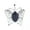 Blue Sandstone, variant on Natural GemstoneCrystal Quartz Butterfly Pendant Magic Reiki Healing Amulet -Rose Quartz