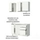 thumbnail image 5 of Cocina Integral Madesa Glamy Sin Tarja 120 Cm Blanco, 5 of 10