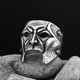 thumbnail image 3 of 2023 Anillo con máscara de calavera Slipknot para hombre, anillo gótico de acero inoxidable 316L, joyería para motocicleta, regalo para fiesta de Halloween, envío gratis, 3 of 5