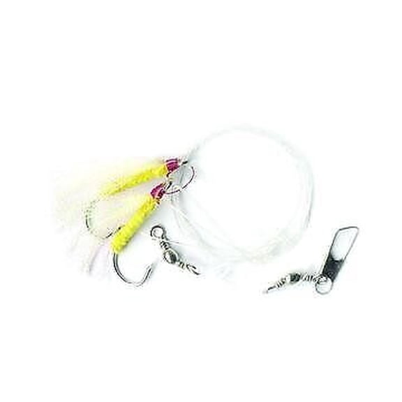 Pucci Shrimp Fly: Bulk 7/0 Red/Yellow 12pk