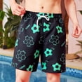 thumbnail image 2 of GXWEA Boys Swim Trunks Swim Shorts Quick Dry Boys Bathing Suit Swimsuit Swimwear Beach Shorts (11-12 Years,Black), 2 of 8