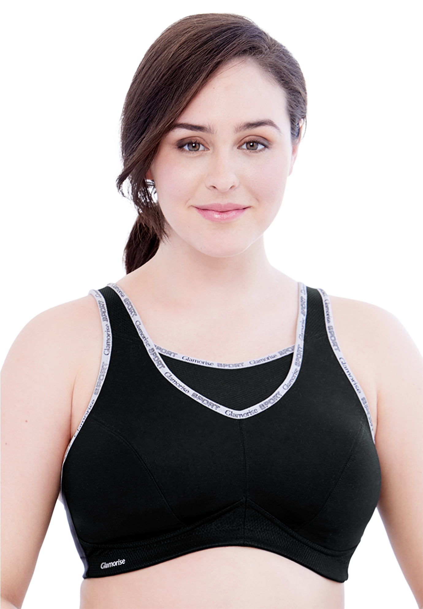 Glamorise Full Figure Plus Size NoBounce Camisole Wirefree Sports