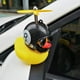 thumbnail image 3 of Adornos de pato de goma para coche, decoraciones para salpicadero de coche de pato amarillo con casco de hélice, cuernos de bicicleta de pato exprimible, hélice, 2 uds., 3 of 5