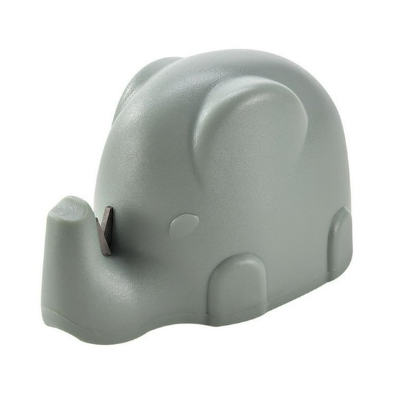 PATLOLLAV Mini Elephant Sharpening Knife Stone, Kitchen Sharpener Knife Scissors Blade, Manual Sharpener, Multi-function Sharpening Stone Knives, Sharpener Grinding Tool for Home Kitchen