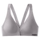 thumbnail image 1 of Sujetador de látex con hebilla frontal para mujer, ropa interior de verano con escote pequeño fruncido, sin aro de acero, de seda helada, fino, sin costuras, hermoso sujetador en la espalda, 1 of 6