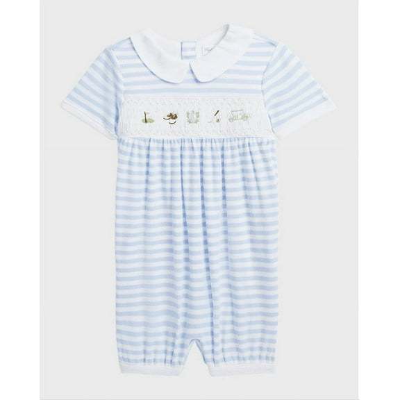 Boy's Organic Interlock Golf One-Piece Shortalls