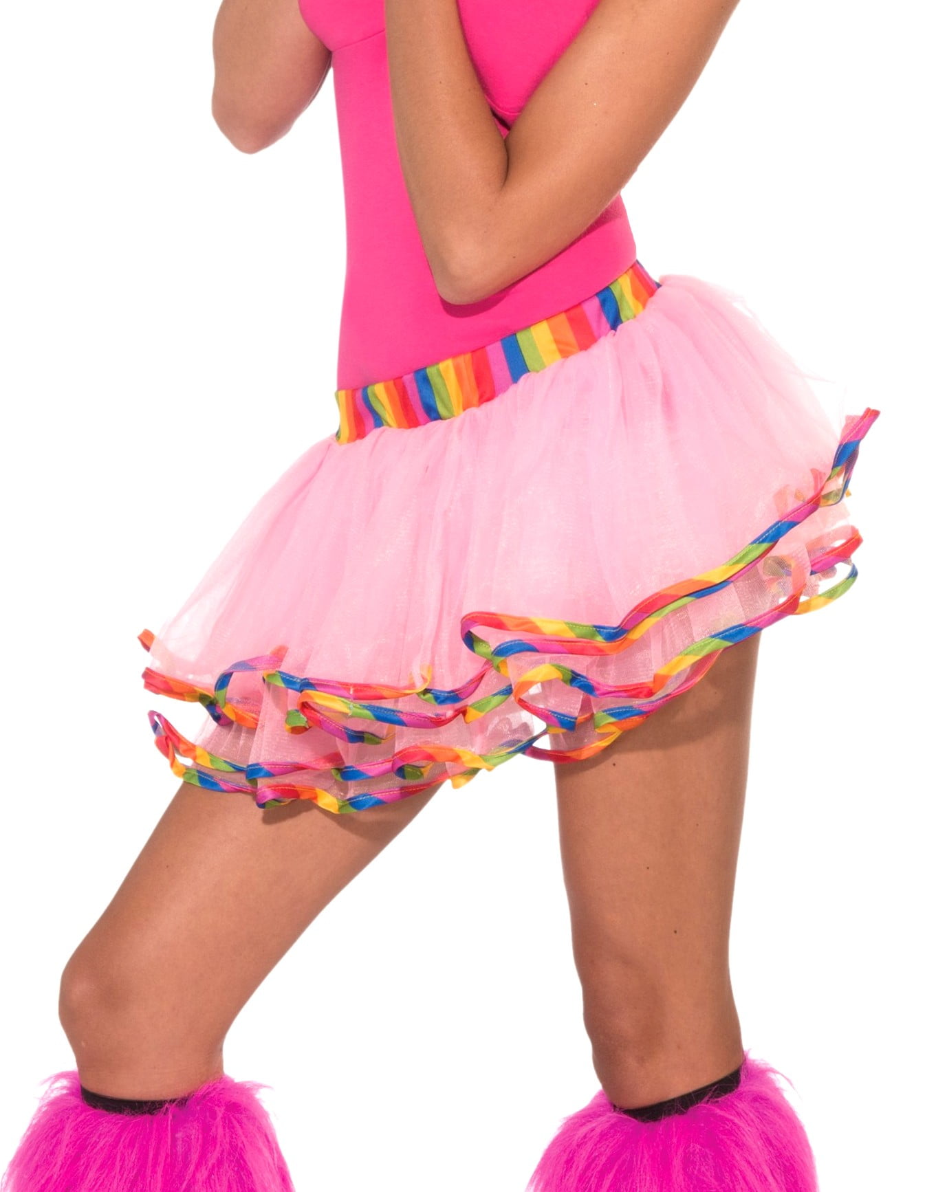womens rainbow tutu skirt