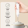 thumbnail image 3 of Batidor de Leche Zulay Kitchen FrothMate 2.0 con Baterías AA Incluidas, 3 of 8