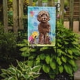 thumbnail image 2 of Carolines Treasures BB9619GF Brown Cockapoo Easter Garden Flag, 2 of 3
