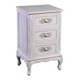 thumbnail image 3 of International Caravan Windsor 3 Drawer End Table in Antique White, 3 of 3