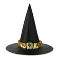thumbnail image 4 of Bmisegm Kids Halloween Witch Hat Black Oxford Fabric Party Toddler Hats Boys Girls Wizard Headdress Cosplay, 4 of 4