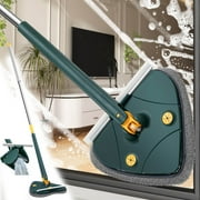 Perfectbot 360 Rotatable Adjustable Cleaning Mop, Extendable Triangle Mop 10.63x10.63in