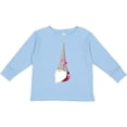 thumbnail image 3 of Inktastic Spring Gnome, Cute Gnome, Garden Gnome, Flowers Girls Long Sleeve Toddler T-Shirt, 3 of 5